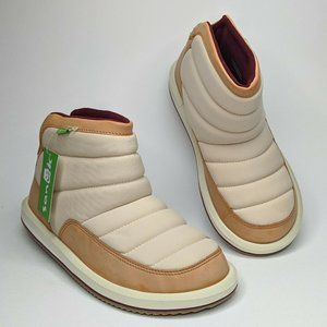 Sanuk Puff N Chill Malia Ankle Boot Sand Dollar